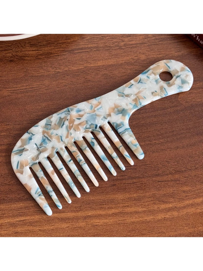 Camerow - Elegant Acetate Hair Comb with Wide Teeth