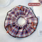 Gifty - Vintage Bow Checkered Scrunchie