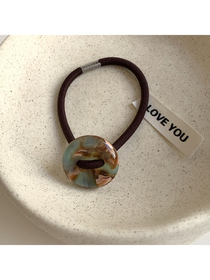 Gifty - Gradient Button-Shaped Hair Tie