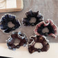 Gifty - Elegant Plaid Patchwork Scrunchie