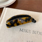 Beau - Glossy Marbled Acetate Banana Clip
