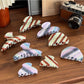 Beau - Fashionable Striped Hair Claw Clip