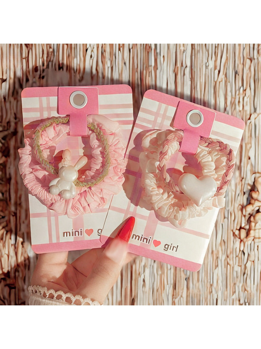 Gifty - Adorable Colorful Hair Tie Set