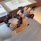 Gifty - Floral Heart Bow Scrunchie