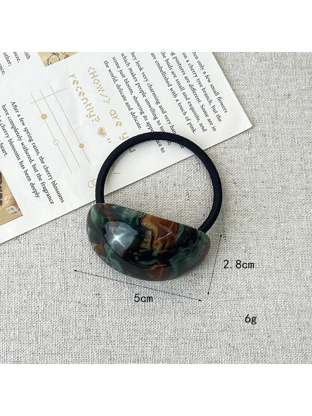 Beau - Retro Hair Clip Hair Tie And Claw Clip
