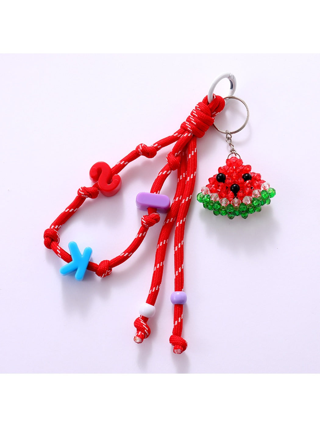 Keypus - 3D Watermelon Slice-Shaped Keychain