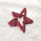 Beau - Minimalist Glossy Hollow Star Hair Claw Clip