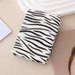 Mirroray - Minimalist Zebra Print Folding Makeup Mirror