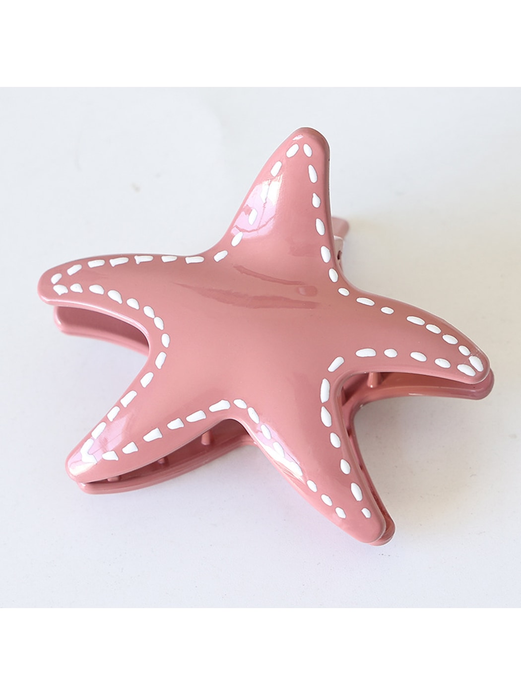Beau - Starfish Ocean Style Glossy Claw Hair Clip