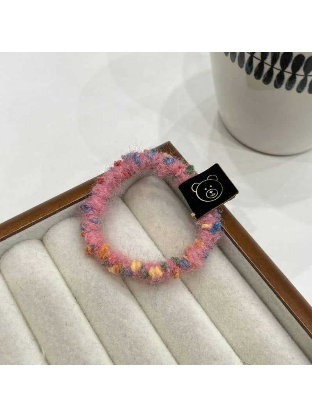 Gifty - Cute bear colorful hair tie