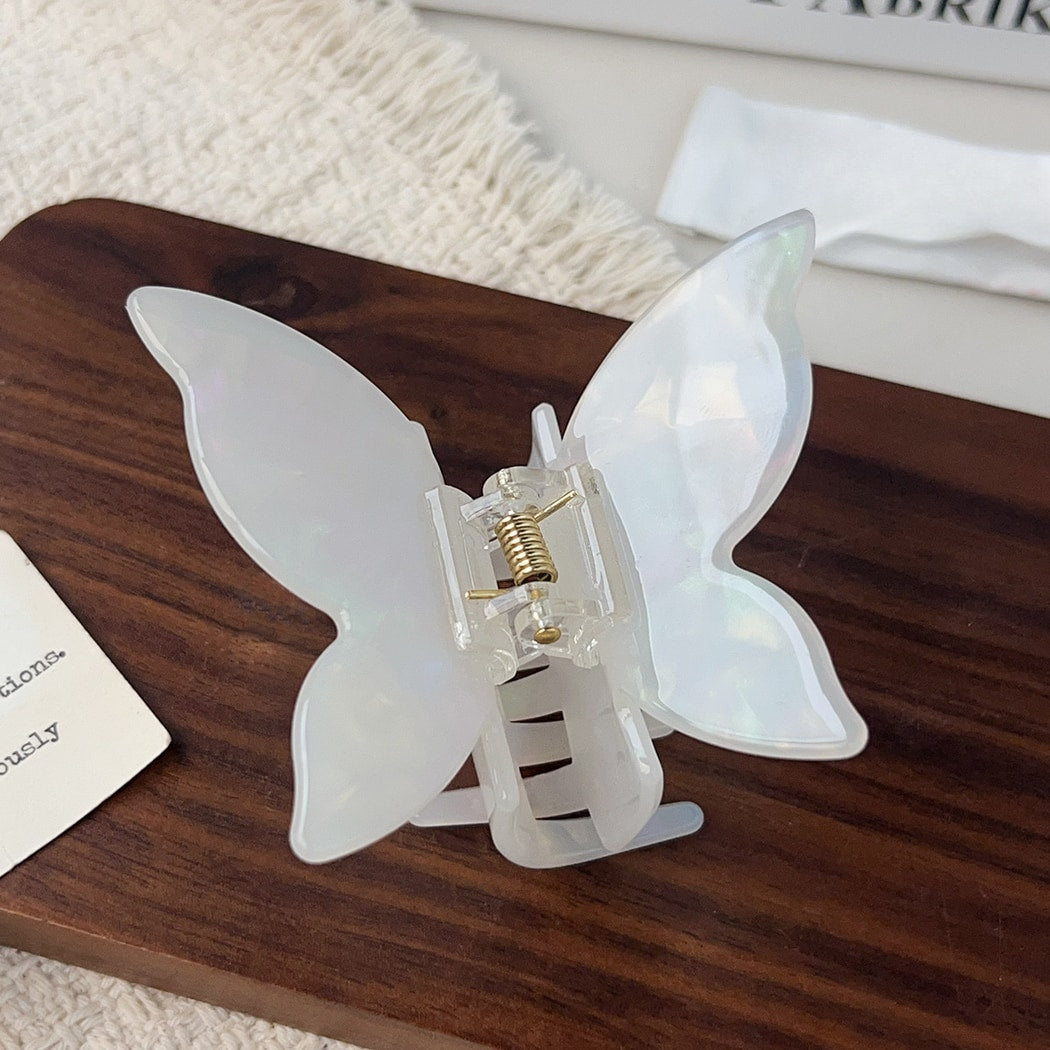 Beau - Glossy Butterfly Shaped Claw Clip