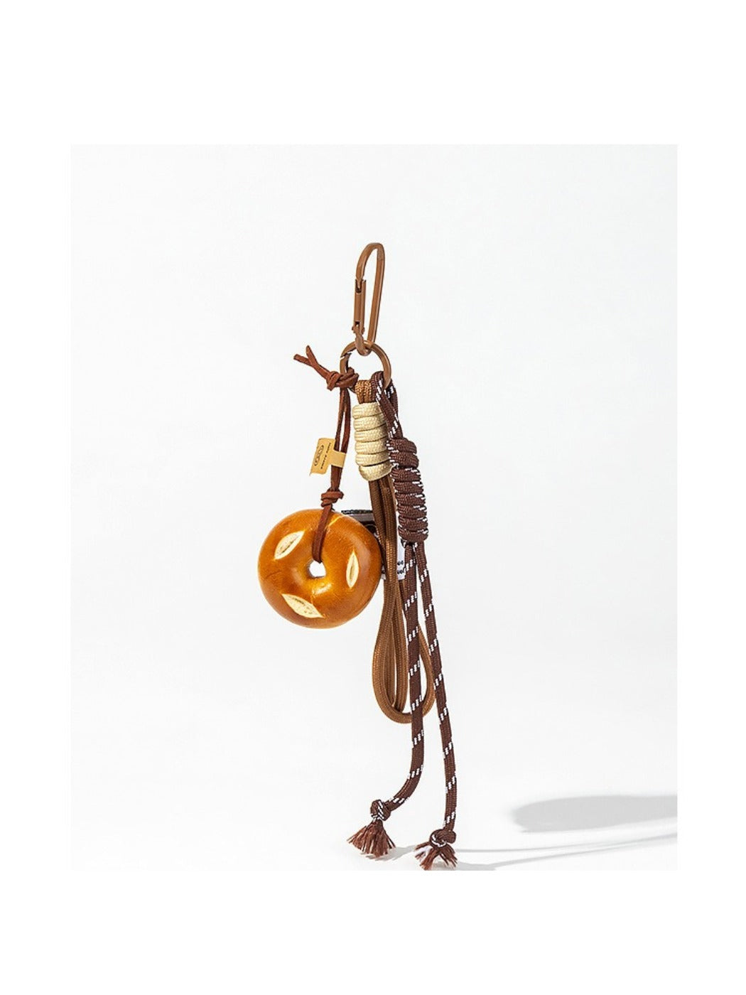 Keypus - Bagel Pretzel-Shaped Keychain
