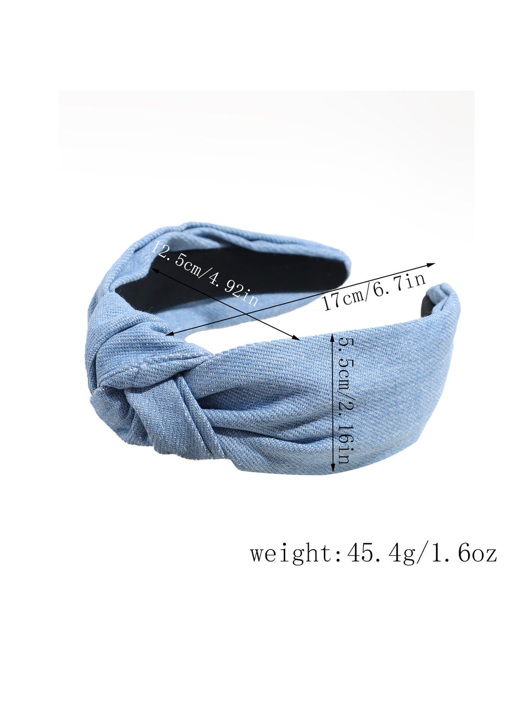 Gifty - Retro Style Wide Front Knot Headband