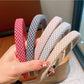 Gifty - Plaid Padded Fabric Fashion Headband