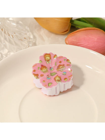 Beau - Cartoon Flower Shaped Hair Clip