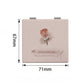 Mirroray - Minimalist Rose Motif Compact Mirror
