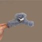 Beau - Sweet Heart Shape Mesh Ruffle Claw Clip