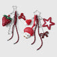 Keypus - Cute Cartoon Bow Mushroom Keychain