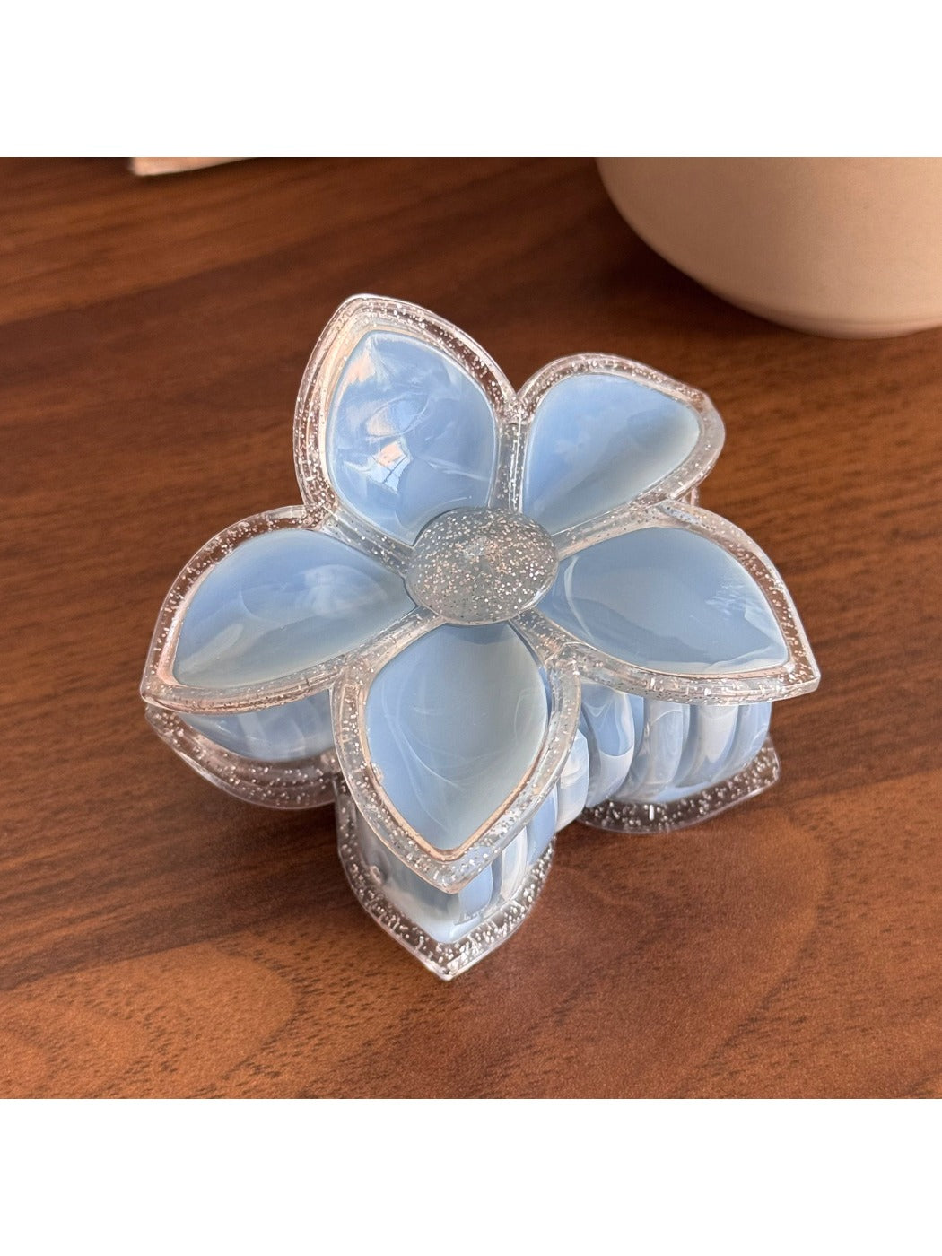Beau - Floral Hair Claw Clip for Women