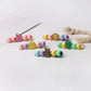 Beau - Cartoon Heart Bear Plastic Alloy Hair Clip