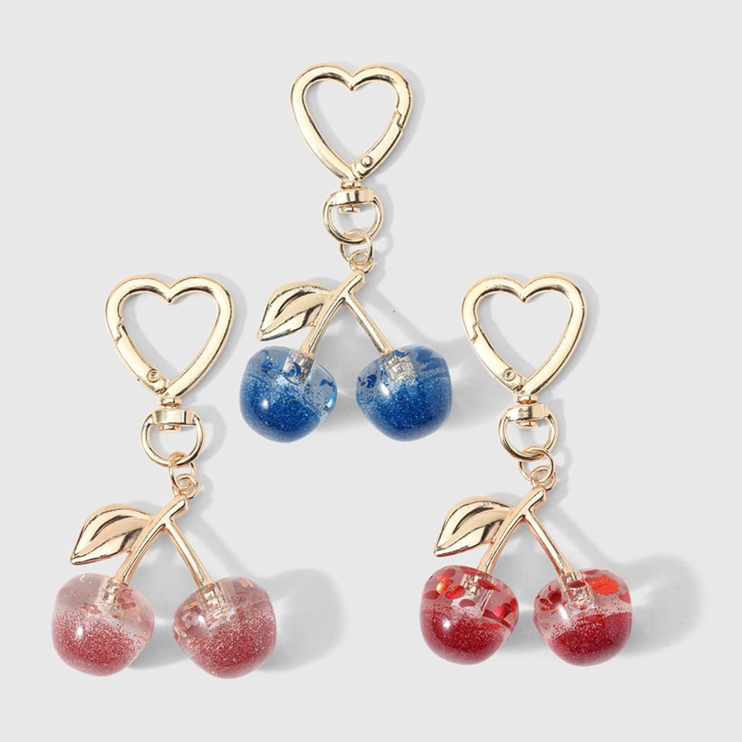 Keypus - Sweet Style Cherry Pendant Keychain