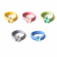 Clean overview of five star bead hair tie variants