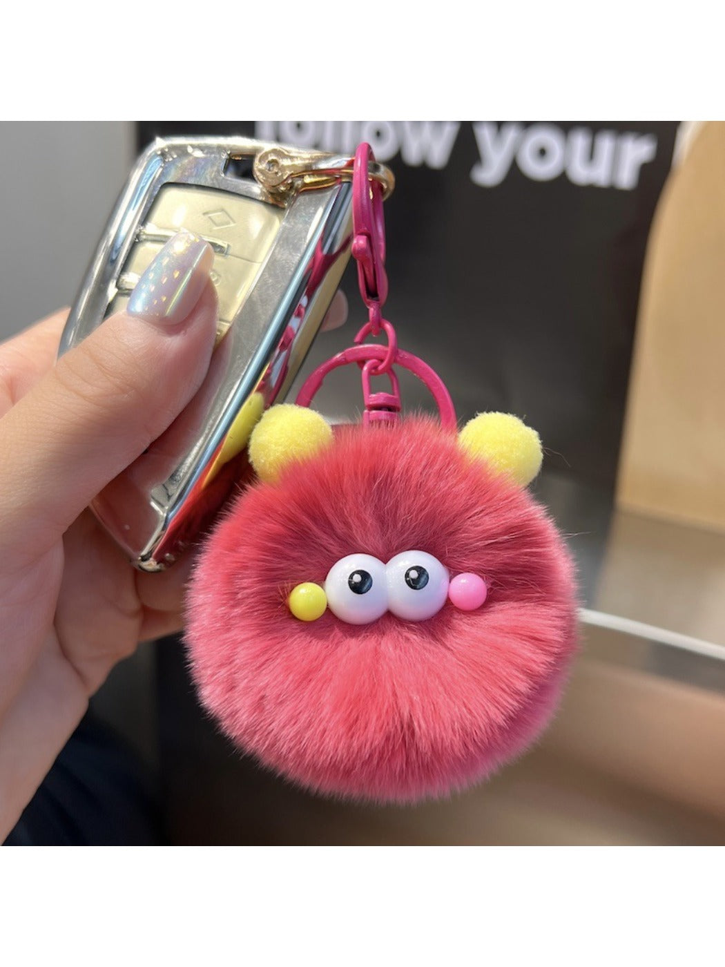 Keypus - Cute Small Furball Keychain