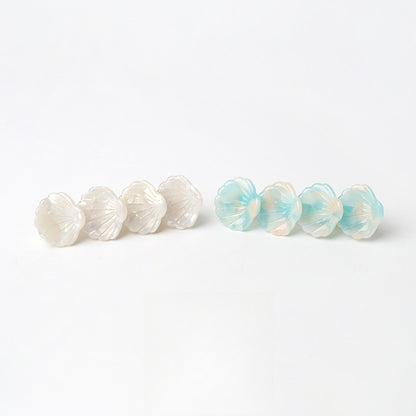Beau - Sweet Acetate Scallop Motif Hair Clip