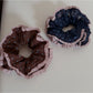 Gifty - Vintage Style Polka Dot Ruffled Scrunchie