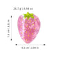 Beau - Strawberry-Shaped Hair Clip