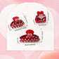 Beau - Minimalist Heart Pattern Hair Claw Clip