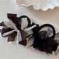 Gifty - Mesh Lace Bow High Stretch Hair Tie