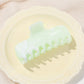 Beau - Marbled Plastic Flat Profile Hair Claw Clip