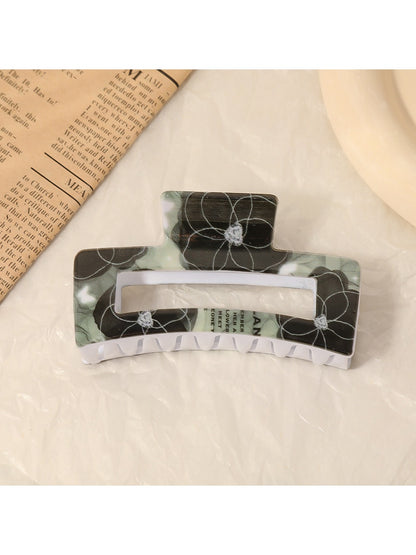 Beau - Elegant Rose Motif Claw Clip