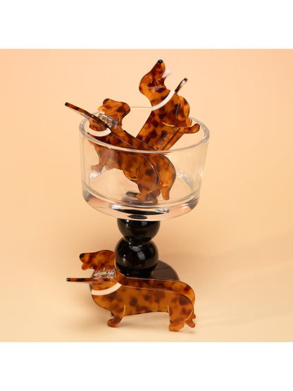 Beau - Playful Cartoon Puppy Hair Clip