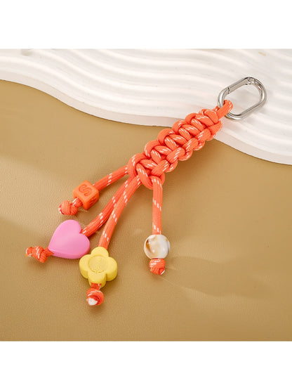 Keypus - Colorful Star and Heart Nylon Phone Charm