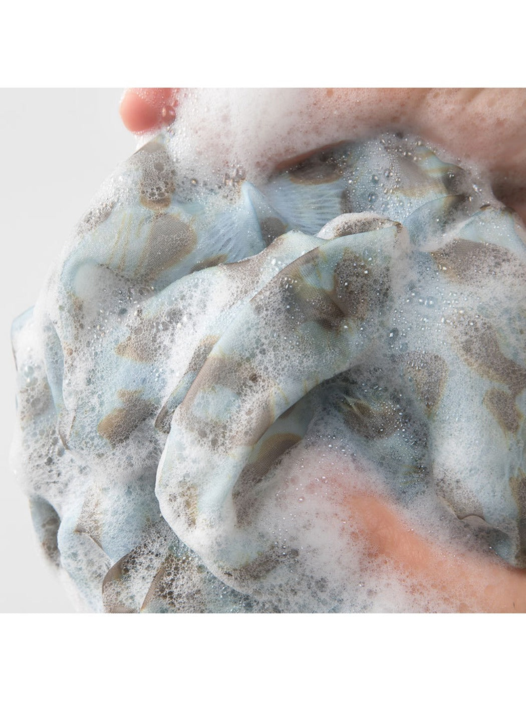 Papo - Soft Leopard Print Bath Pouf