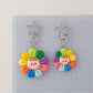 Keypus - Cute Colorful Sunflower Keychain