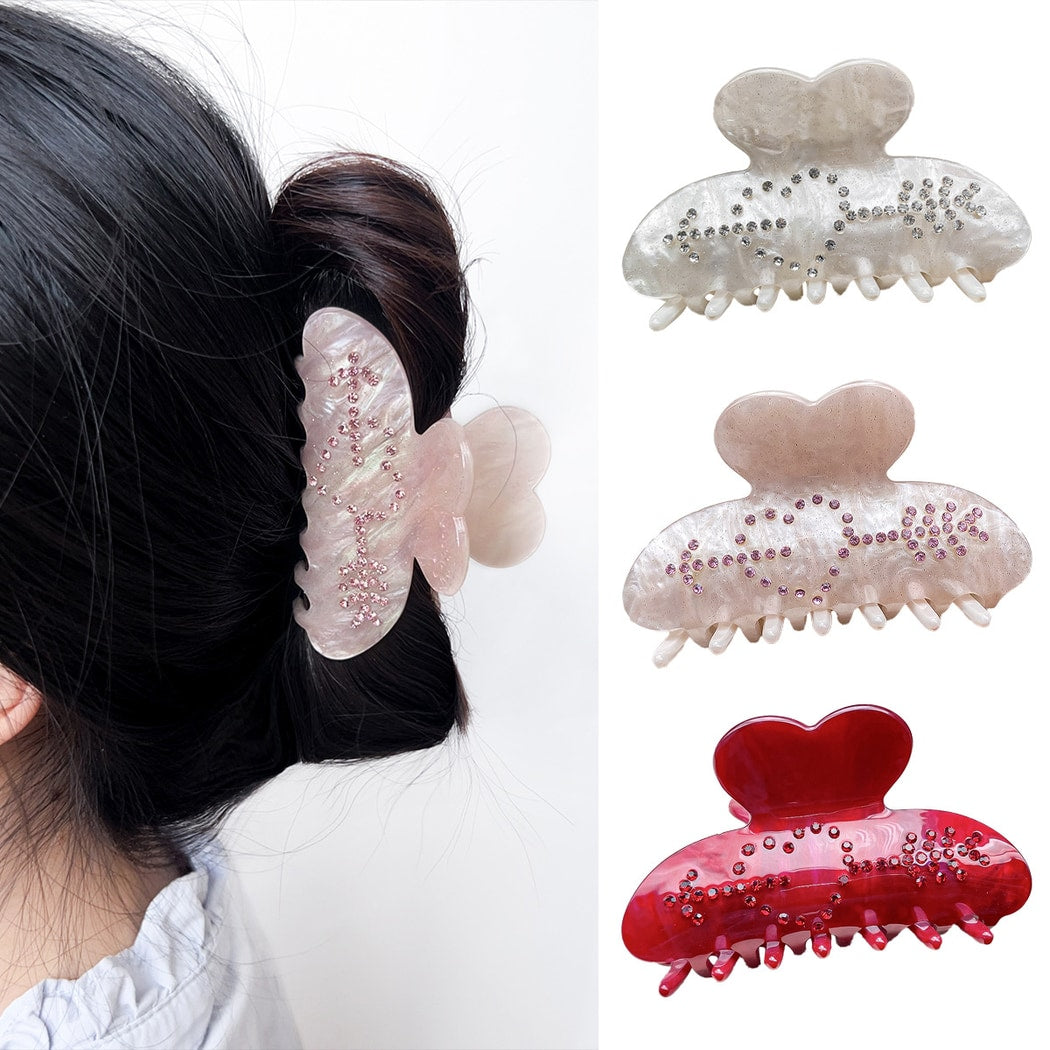 Beau - Sweet Style Heart Design Claw Clip