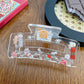 Beau - Christmas Theme Print Openwork Claw Clip