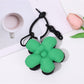 Keypus - Two-Tone Five-Petal Flower Keychain