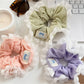 Gifty - Cream Lace Trimmed Scrunchie