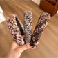 Gifty - Winter Knit Headband Textured Color Block