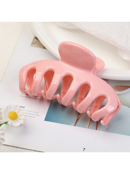 Beau - Macaron Colored Pumpkin Shaped Claw Clip