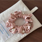 Gifty - Beaded Ruffle Elastic Ponytail Scrunchie