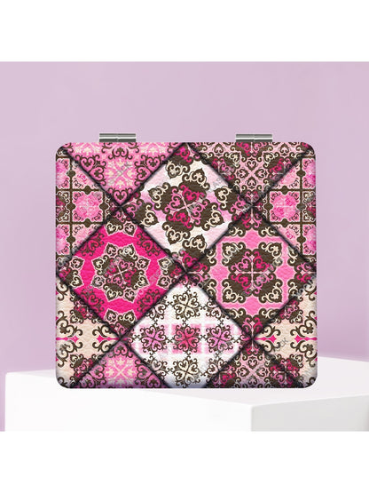 Mirroray - Portable Printed Compact Foldable Makeup Mirror