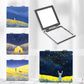 Mirroray - Landscape Print Folding Makeup Mirror
