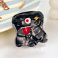 Beau - Playful Face Design Acetate Claw Clip