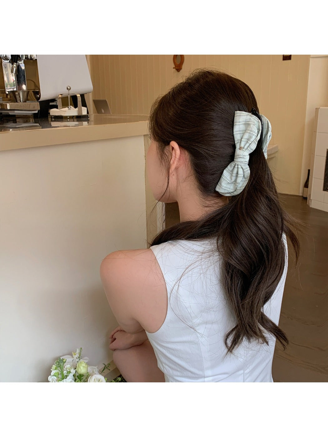 Beau - Beautiful Polka Dot Bow Hair Clip
