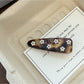 Beau - Elegant Oval Floral Hair Claw Clip